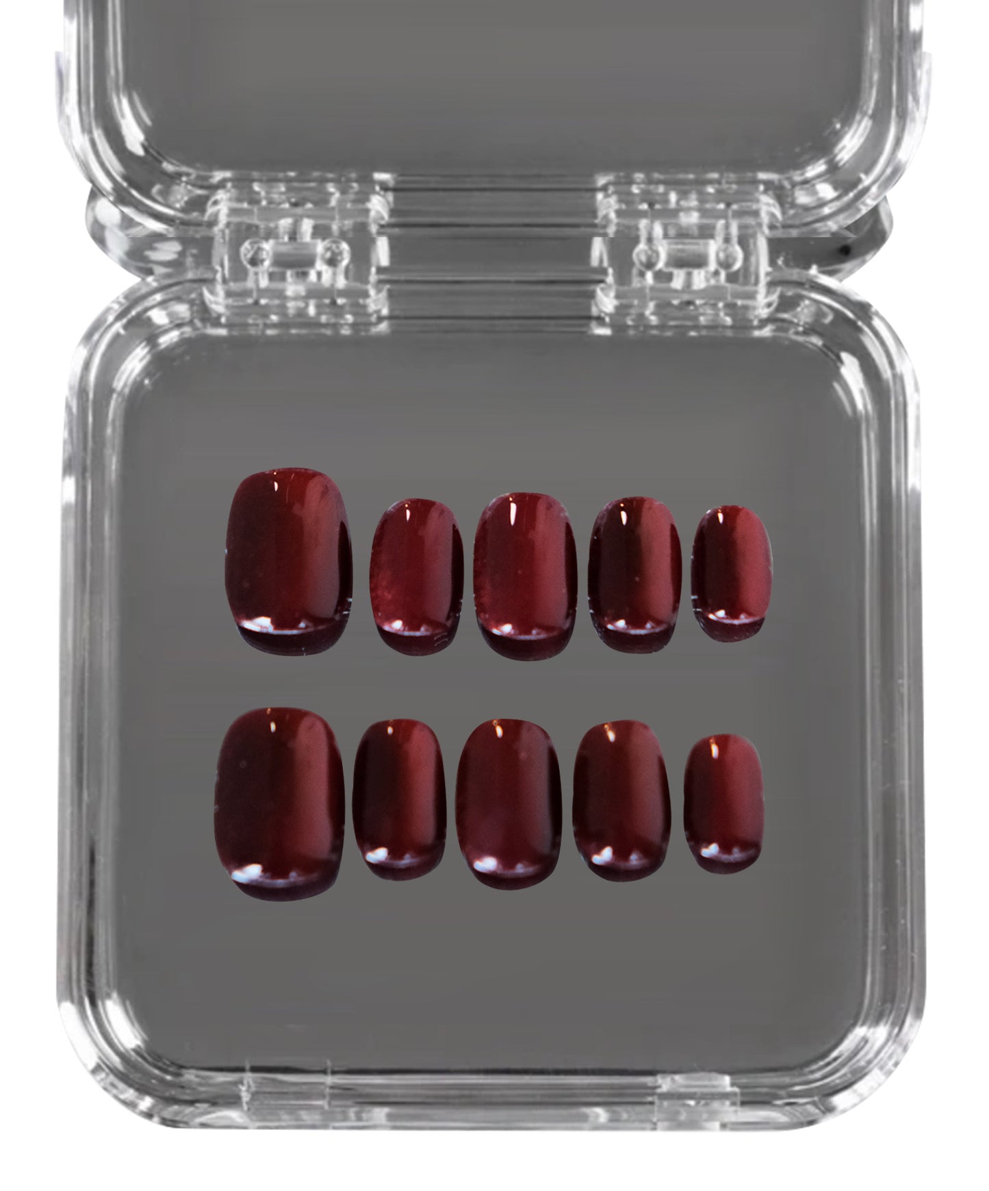 Burgundy Cat-Eye